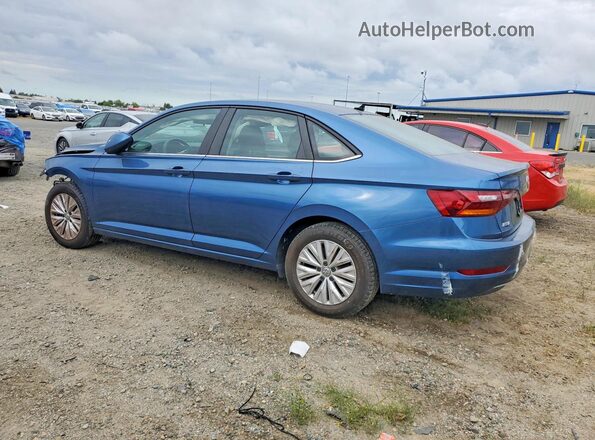 3VWC57BU7KM037602 2019 VOLKSWAGEN JETTA Blue Tył lewy
