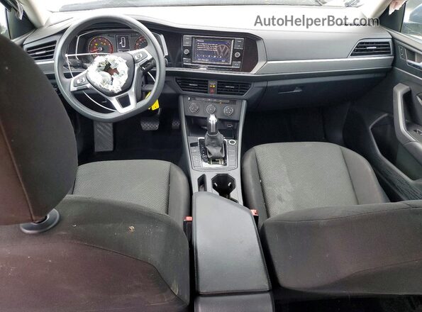 3VWC57BU7KM037602 2019 VOLKSWAGEN JETTA Blue Widok deski rozdzielczej
