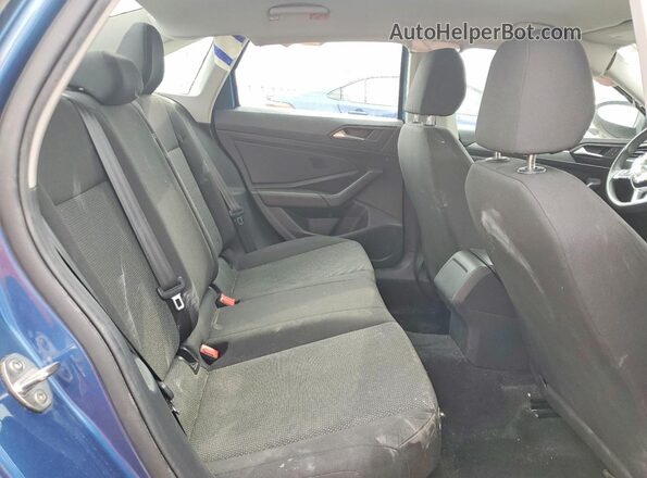 3VWC57BU7KM037602 2019 VOLKSWAGEN JETTA Blue Widok tylnych siedzeń