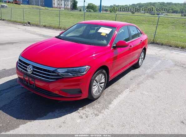 3VWC57BU7KM054268 2019 VOLKSWAGEN JETTA Red Front left