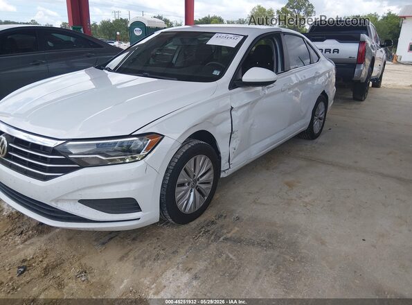 3VWC57BU7KM223205 2019 VOLKSWAGEN JETTA White წინა ხედი