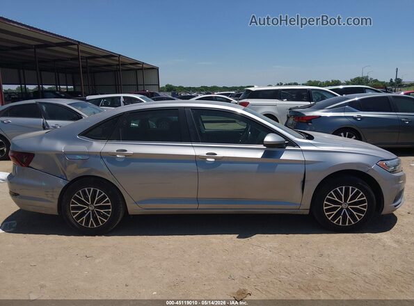 3VWC57BU8MM004191 2021 VOLKSWAGEN JETTA Silver Rear interior view