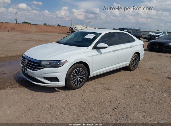 3VWC57BU8MM072944 2021 VOLKSWAGEN JETTA White წინა მარცხენა ხედი სამი მეოთხედიდან
