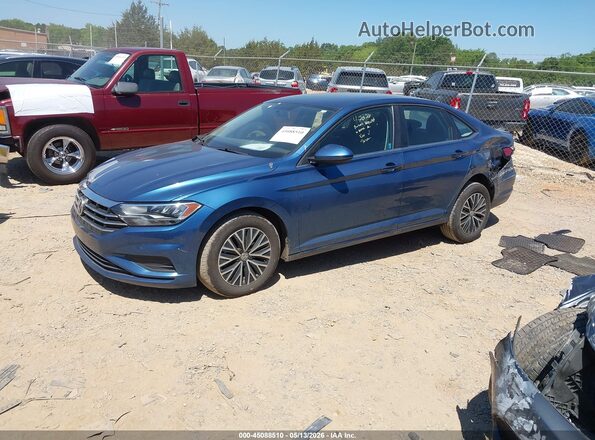 3VWC57BU9MM092572 2021 VOLKSWAGEN JETTA Blue Vista tres cuartos delantera izquierda