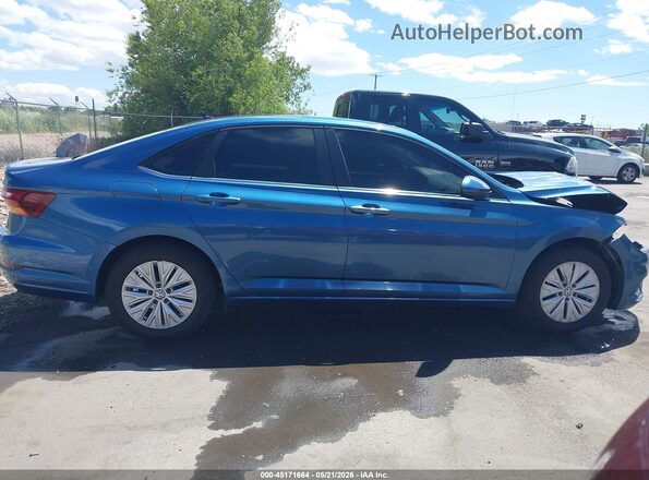 3VWC57BUXKM051381 2019 VOLKSWAGEN JETTA Blue Սալոնի հետևի տեսք