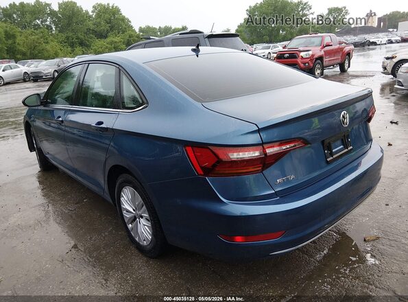 3VWC57BUXKM201280 2019 VOLKSWAGEN JETTA Blue Tył lewy