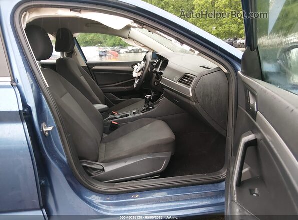 3VWC57BUXKM201280 2019 VOLKSWAGEN JETTA Blue Widok wnętrza z przodu