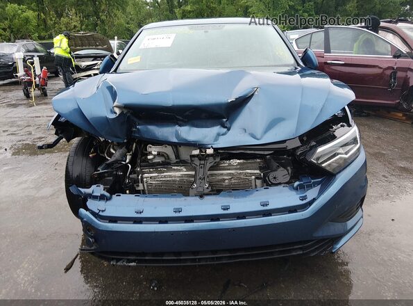 3VWC57BUXKM201280 2019 VOLKSWAGEN JETTA Blue Widok z przodu