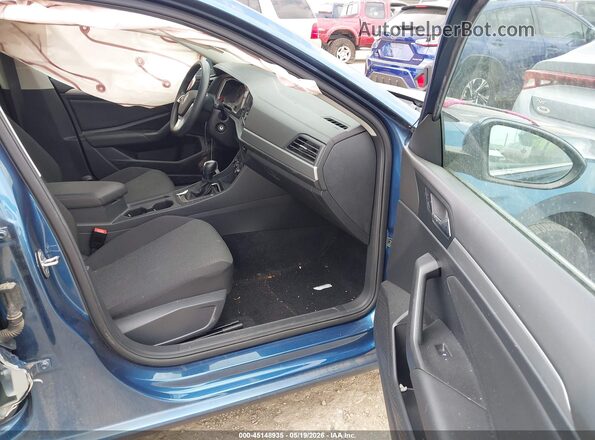 3VWC57BUXKM251130 2019 VOLKSWAGEN JETTA Blue წინა სალონის ხედი