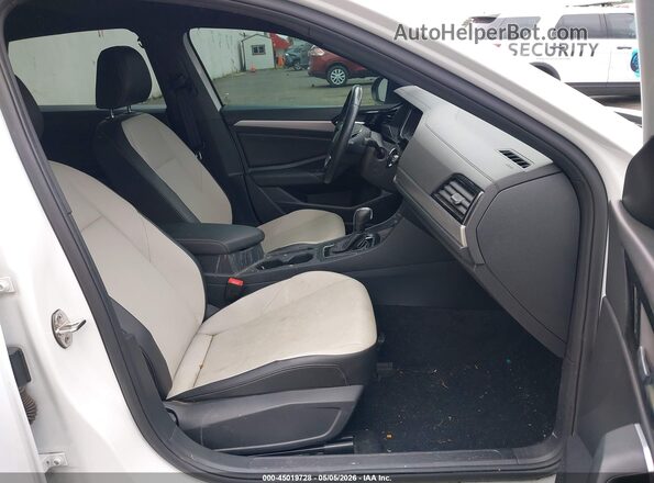3VWC57BUXMM006475 2021 VOLKSWAGEN JETTA White Widok wnętrza z przodu
