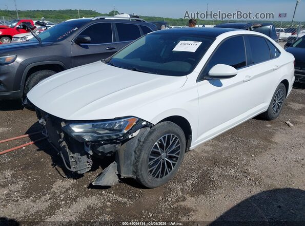 3VWC57BUXMM093424 2021 VOLKSWAGEN JETTA White Առջևի ձախ երեք քառորդ տեսարան