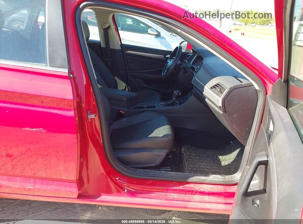 3VWCB7BU1KM224486 2019 VOLKSWAGEN JETTA Красный Вид салона спереди