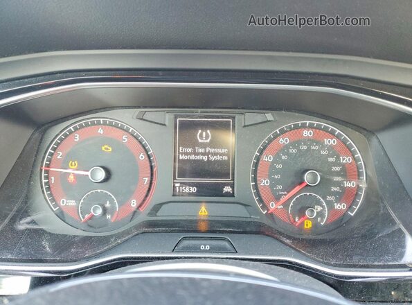 3VWCB7BU3LM020306 2020 VOLKSWAGEN JETTA Gray Vista del cuadro de instrumentos