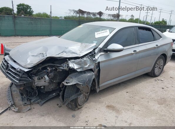 3VWCB7BU3LM052804 2020 VOLKSWAGEN JETTA Серебряный Передняя левая четверть