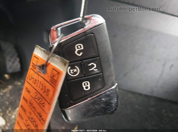 3VWCB7BU4LM011338 2020 VOLKSWAGEN JETTA Orange Առջևի վահանակի տեսք