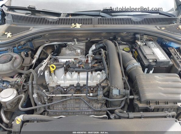 3VWCB7BU4LM057199 2020 VOLKSWAGEN JETTA Blue უკანა ხედი