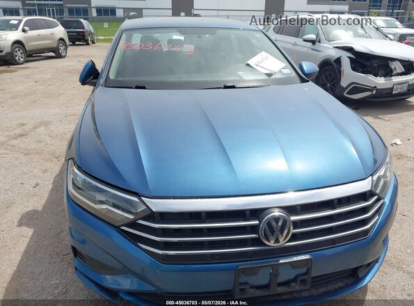 3VWCB7BU4LM057199 2020 VOLKSWAGEN JETTA Blue ხელსაწყოთა პანელის ხედი