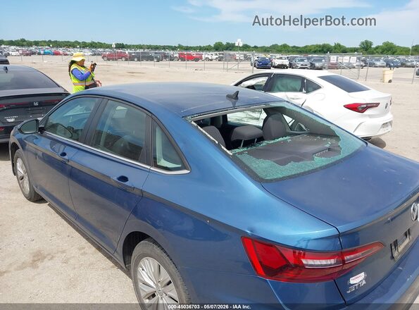 3VWCB7BU4LM057199 2020 VOLKSWAGEN JETTA Blue წინა ხედი