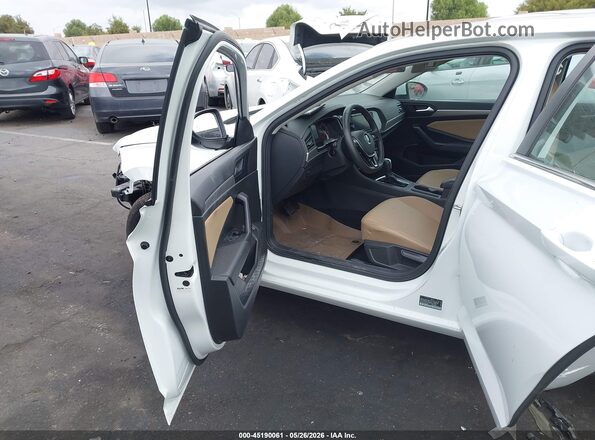 3VWCB7BU5LM019092 2020 VOLKSWAGEN JETTA White Вид салону спереду