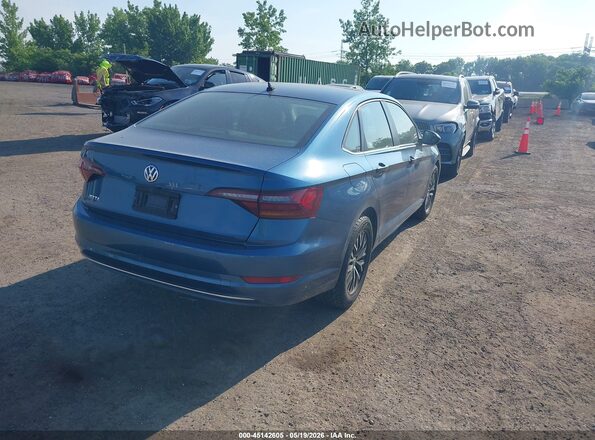 3VWCB7BU7KM215288 2019 VOLKSWAGEN JETTA Blue Հետևի աջ
