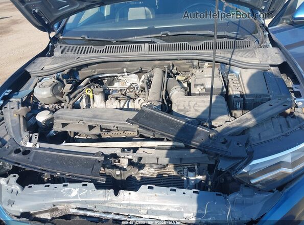 3VWCB7BU7KM215288 2019 VOLKSWAGEN JETTA Blue Հետևի տեսք