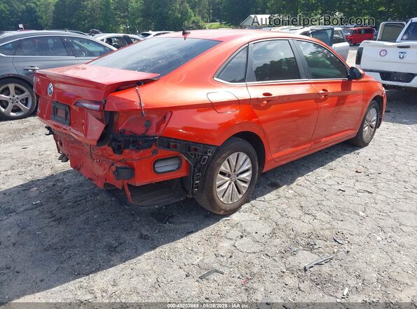 3VWCB7BU8KM174699 2019 VOLKSWAGEN JETTA Orange Задня права чверть