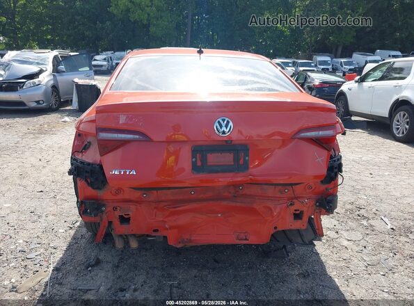 3VWCB7BU8KM174699 2019 VOLKSWAGEN JETTA Orange 