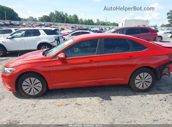 3VWCB7BU8KM174699 2019 VOLKSWAGEN JETTA Orange 