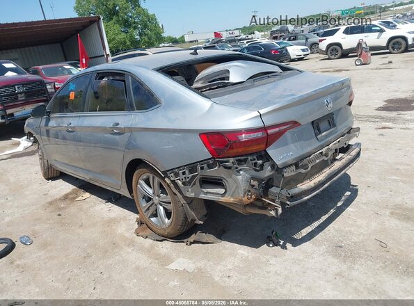 3VWCB7BU9KM216474 2019 VOLKSWAGEN JETTA Silver Rear left