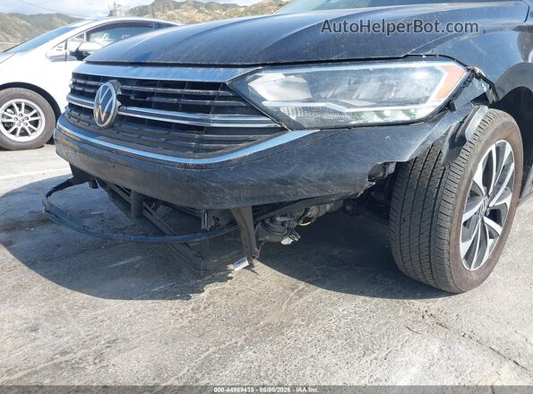 3VWCM7BU6NM018174 2022 VOLKSWAGEN JETTA Black Вид спереду