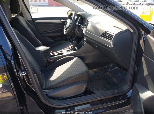 3VWCM7BU6NM018174 2022 VOLKSWAGEN JETTA Black Вид салону спереду