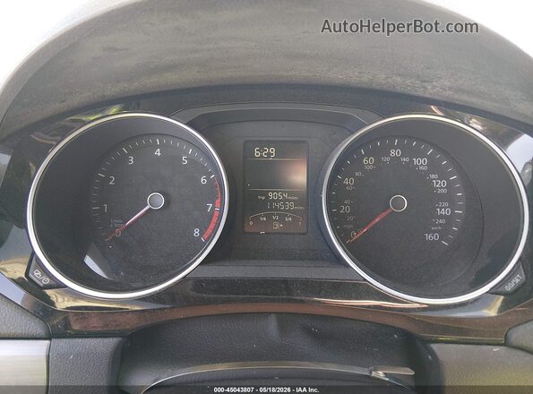 3VWD17AJ2HM405653 2017 VOLKSWAGEN JETTA Серый Вид задних сидений