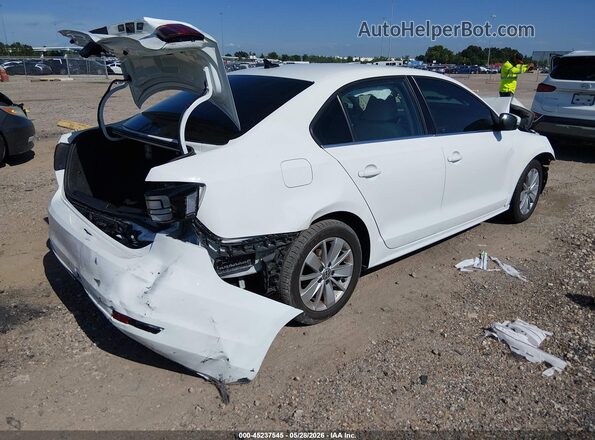 3VWD67AJ3GM237490 2016 VOLKSWAGEN JETTA White Задня права чверть