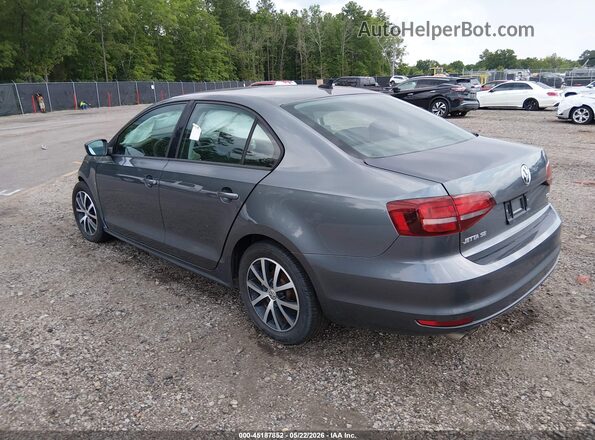 3VWD67AJ5GM400737 2016 VOLKSWAGEN JETTA Gray Задня ліва чверть