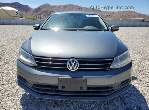 3VWD67AJ8GM318758 2016 VOLKSWAGEN JETTA Gray 