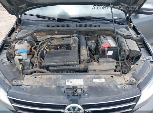 3VWDB7AJ0HM270217 2017 VOLKSWAGEN JETTA Gray Вид ззаду