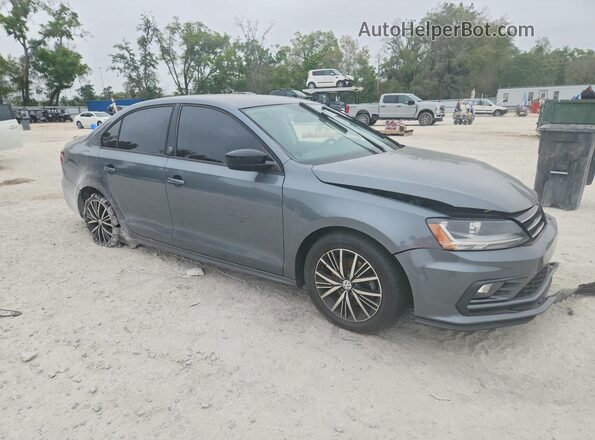 3VWDB7AJ3JM222989 2018 VOLKSWAGEN JETTA Gray Przód prawy