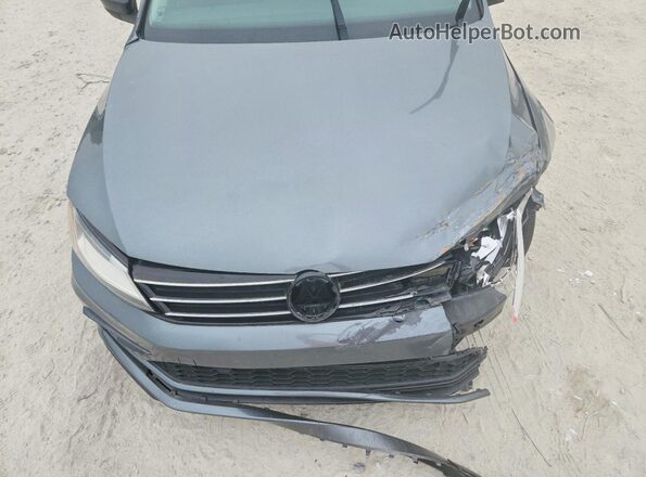 3VWDB7AJ3JM222989 2018 VOLKSWAGEN JETTA Gray Widok wnętrza z tyłu
