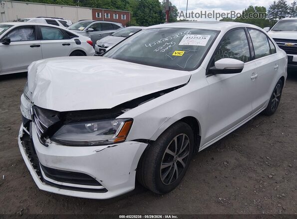 3VWDB7AJ5HM375142 2017 VOLKSWAGEN JETTA White წინა მარცხენა ხედი სამი მეოთხედიდან