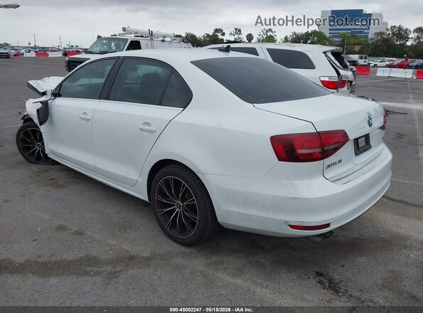 3VWDB7AJ6JM228690 2018 VOLKSWAGEN JETTA White Trasero izquierdo
