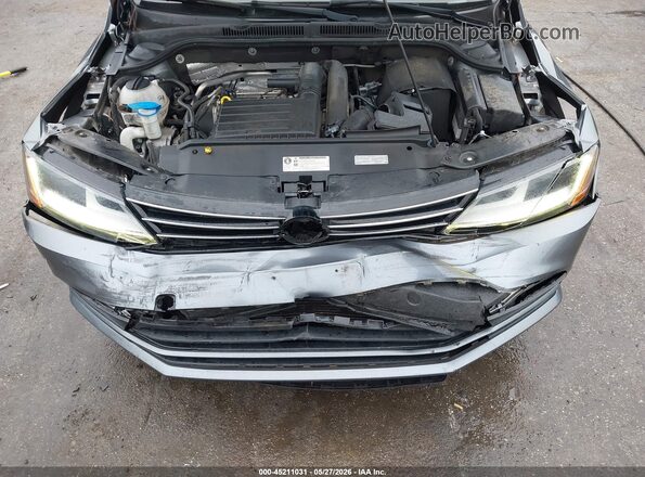 3VWDB7AJ7HM404303 2017 VOLKSWAGEN JETTA Gray Հետևի տեսք