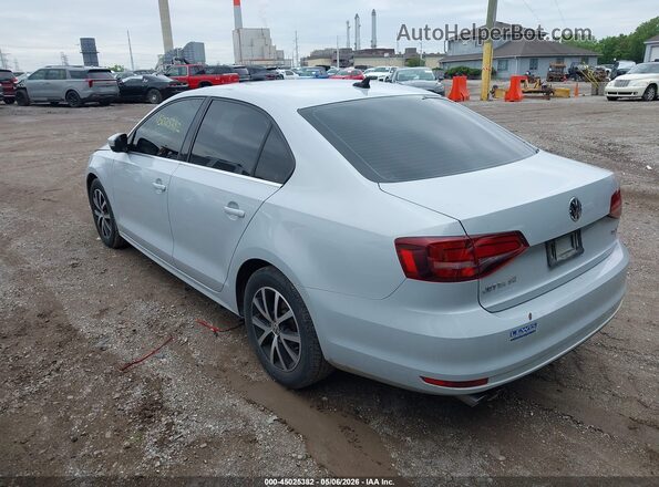 3VWDB7AJ8HM388922 2017 VOLKSWAGEN JETTA Silver Rear left