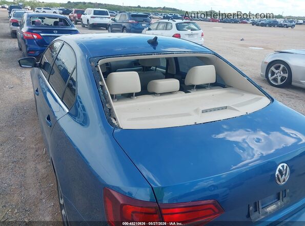 3VWDB7AJ9HM361194 2017 VOLKSWAGEN JETTA Blue წინა ხედი