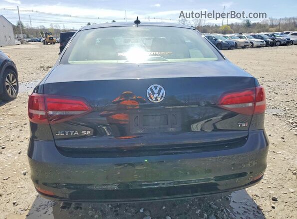 3VWDB7AJ9JM245628 2018 VOLKSWAGEN JETTA Black უკანა ხედი