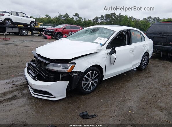 3VWDB7AJXHM349829 2017 VOLKSWAGEN JETTA White წინა მარცხენა ხედი სამი მეოთხედიდან