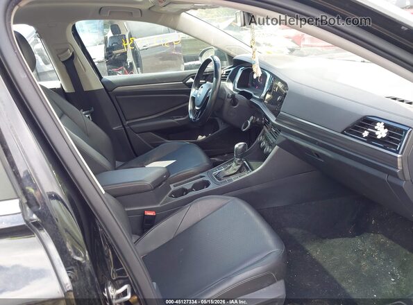 3VWE57BU2KM086733 2019 VOLKSWAGEN JETTA Black Front interior view