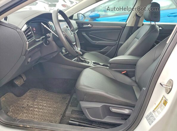 3VWE57BU9LM088741 2020 VOLKSWAGEN JETTA Белый Вид салона спереди