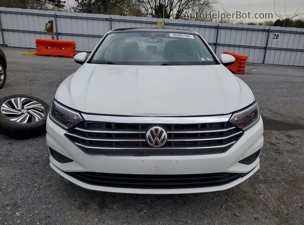 3VWE57BU9LM088741 2020 VOLKSWAGEN JETTA Белый Вид спереди