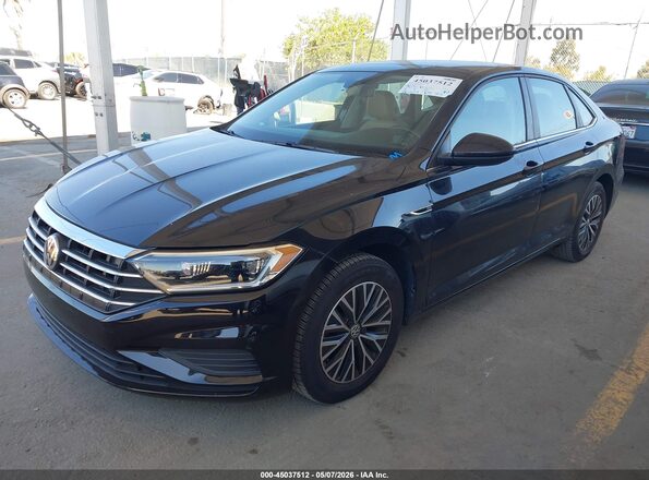 3VWEB7BU0KM163172 2019 VOLKSWAGEN JETTA Black Front left