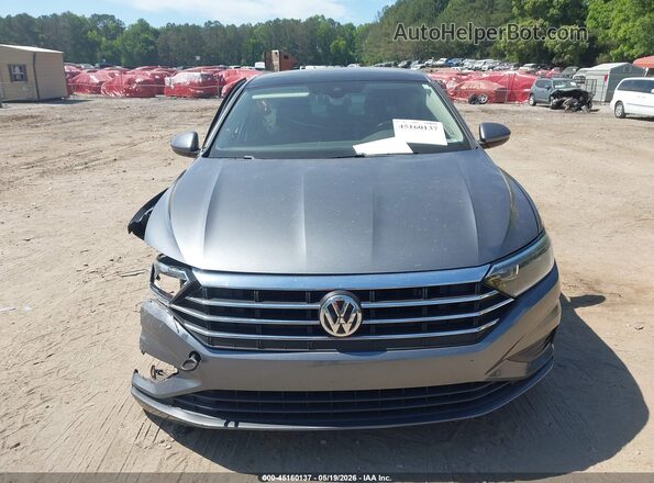 3VWEB7BU0KM168341 2019 VOLKSWAGEN JETTA Серый Вид задней части салона